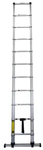 JUMBO telescoopladder Pro 380 cm - 13 (met inschuifbare stabilisator)