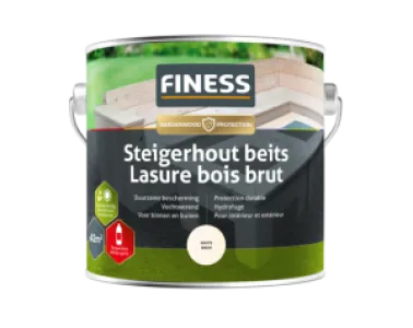 Finess Steigerhoutbeits bi/bu blik 750 ml 