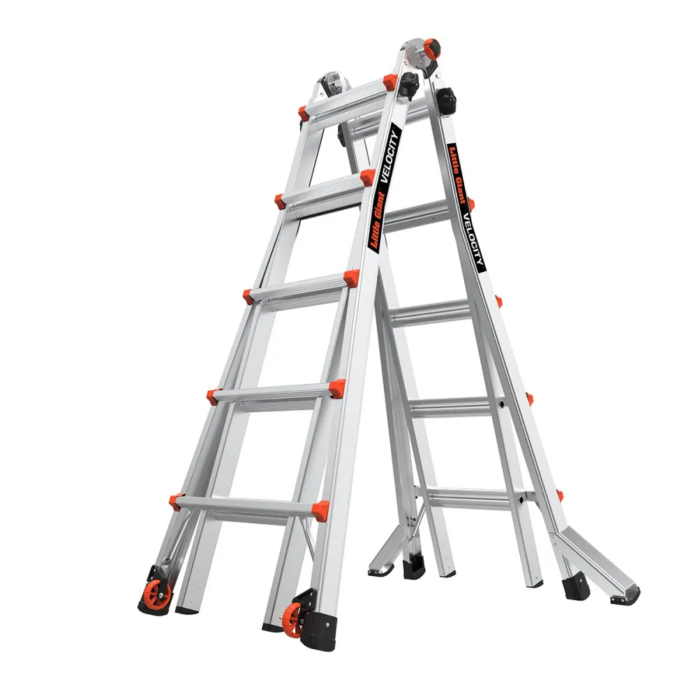 Little Giant Velocity telescoopladder 4x5 sporten