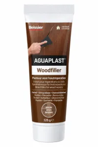 Aguaplast Woodfiller Glasvezelversterkt Neutraal 125 ml