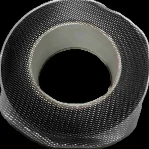 Swisspearl Windstopper tape zwart 60mm - rol 25 m1