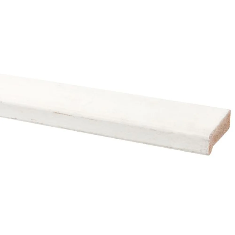 Glaslat met neus hardhout gegrond 2700 mm