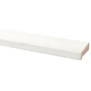 Glaslat met neus hardhout gegrond 2700 mm