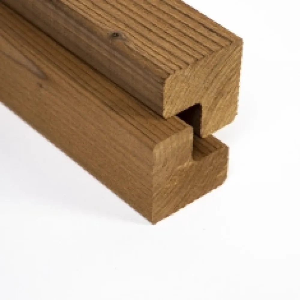 ModiWood Bi/Bu Hoek Geborsteld 4200x42x42 mm