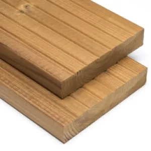 ModiWood Vlonderplank Grenen Geprofileerd 4200x140x26 mm