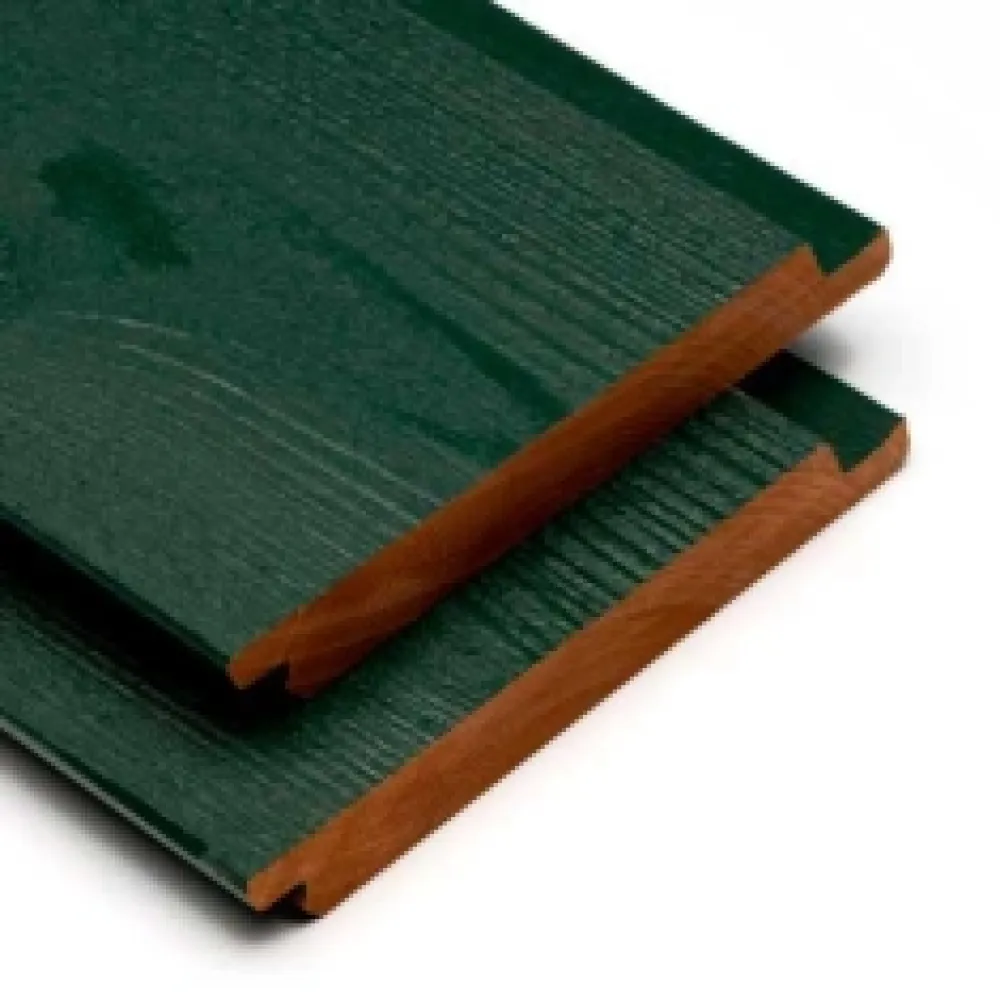 ModiWood Colour Fins Groen RAL 6009 4200x141x18 mm