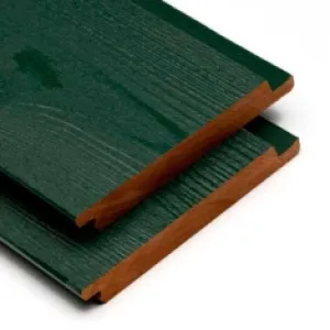 ModiWood Colour Fins Groen RAL 6009 4200x141x18 mm