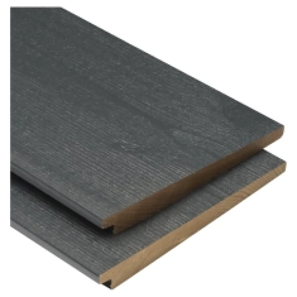 ModiWood Colour Zweeds Rabat XL Grijs RAL 7016 4200x185x20 mm