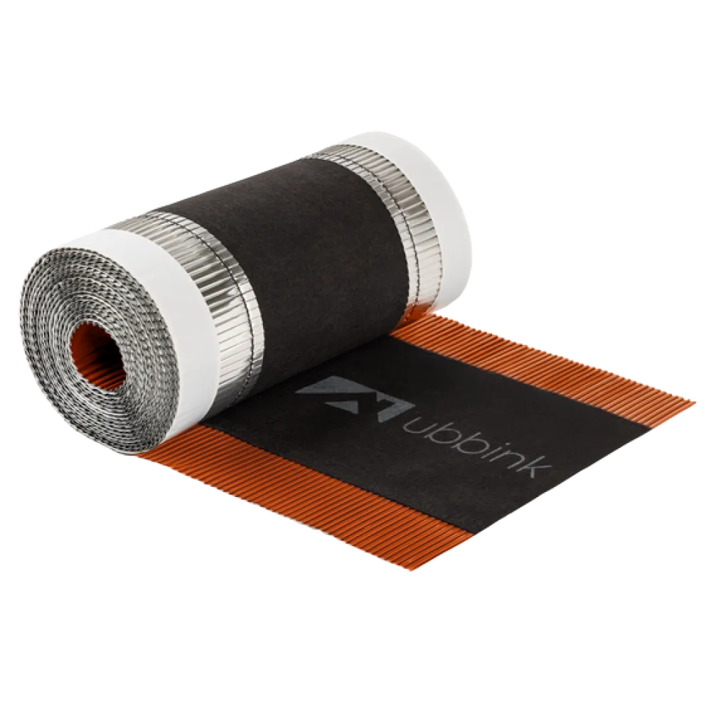 Airtec Plus Nok- en hoekkeper ALU 330mm x 6,5m - rood