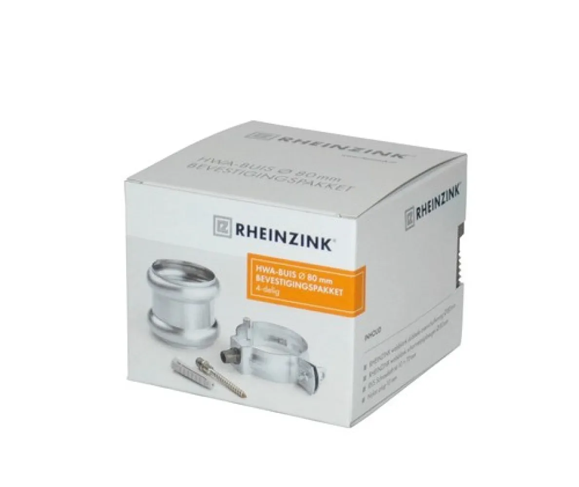 RHEINZINK HWA buis bevestigingspakket 80 mm (36 stuks)