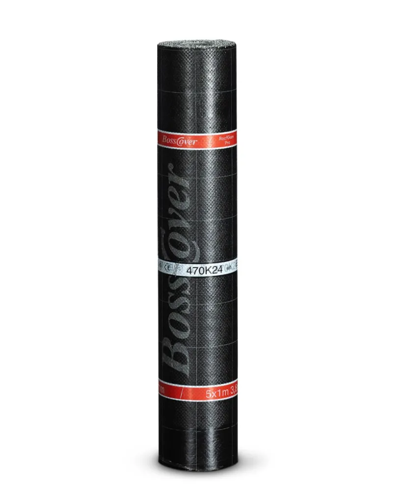 BossCover 470K24 zwart - rol á 6x1 meter
