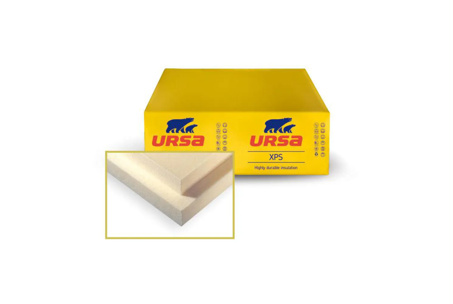 Ursa XPS N III L sponning rondom - 1250x600