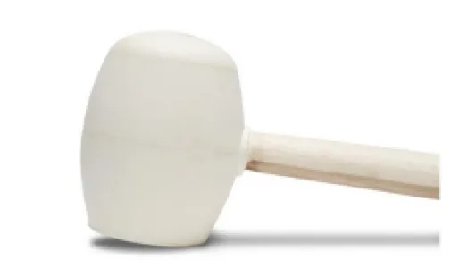Rubi Rubber Hamer Wit Rond