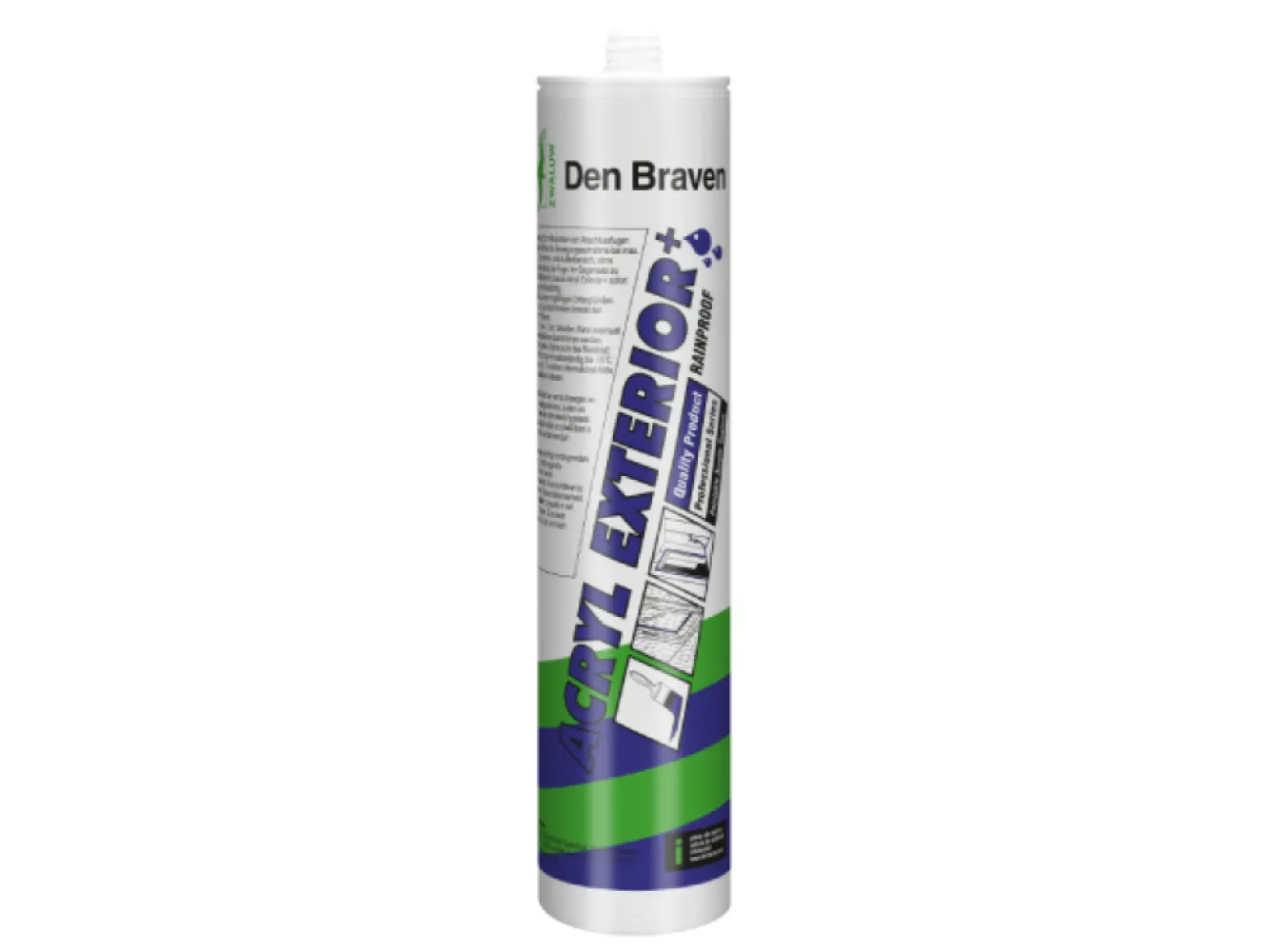 Zwaluw Acryl Exterieur Plus 310 ml wit