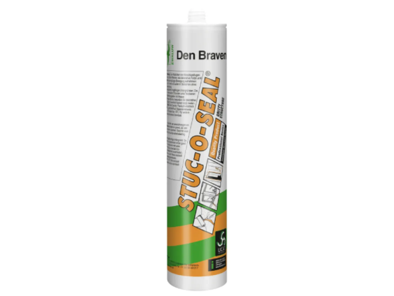 Zwaluw Stuc-O-Seal 310 ml wit