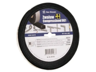 Zwaluw Compress Band 20x40 mm rol 4,3 m